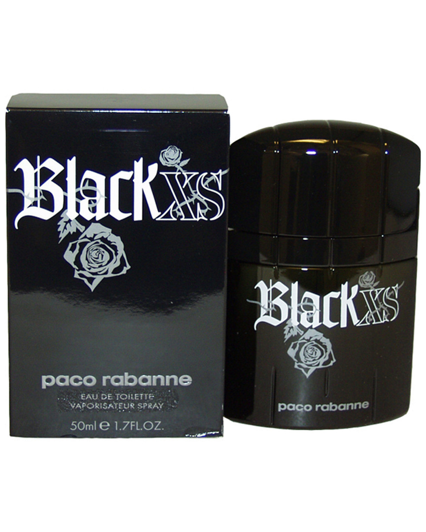 Rabanne Paco  Black Xs Men's 1.7oz Eau De Toilette Spray