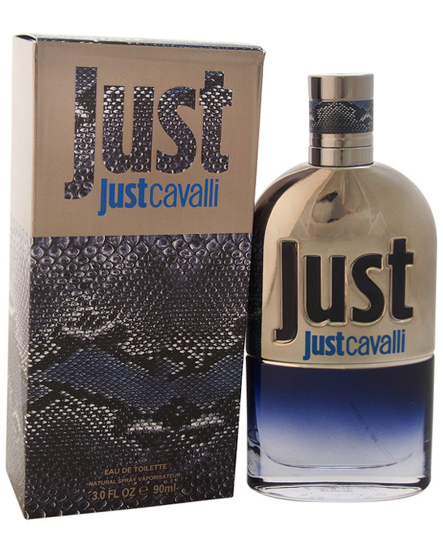 Roberto Cavalli Just Just Cavalli Men's 3oz Eau De Toilette Spray