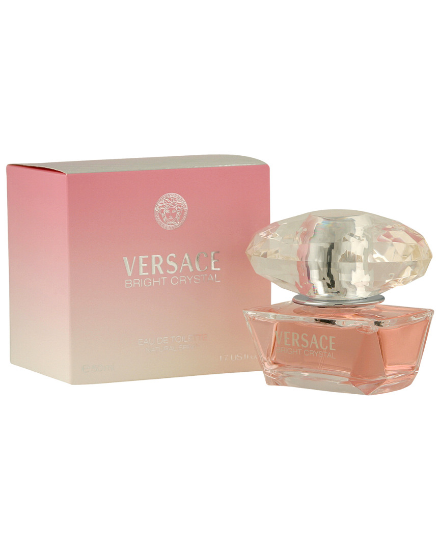 Versace Women's Bright Crystal 1.7oz Eau De Toilette In Multicolor