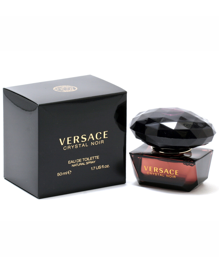 Versace Crystal Noir 1.7oz Eau De Toilette In Multicolor