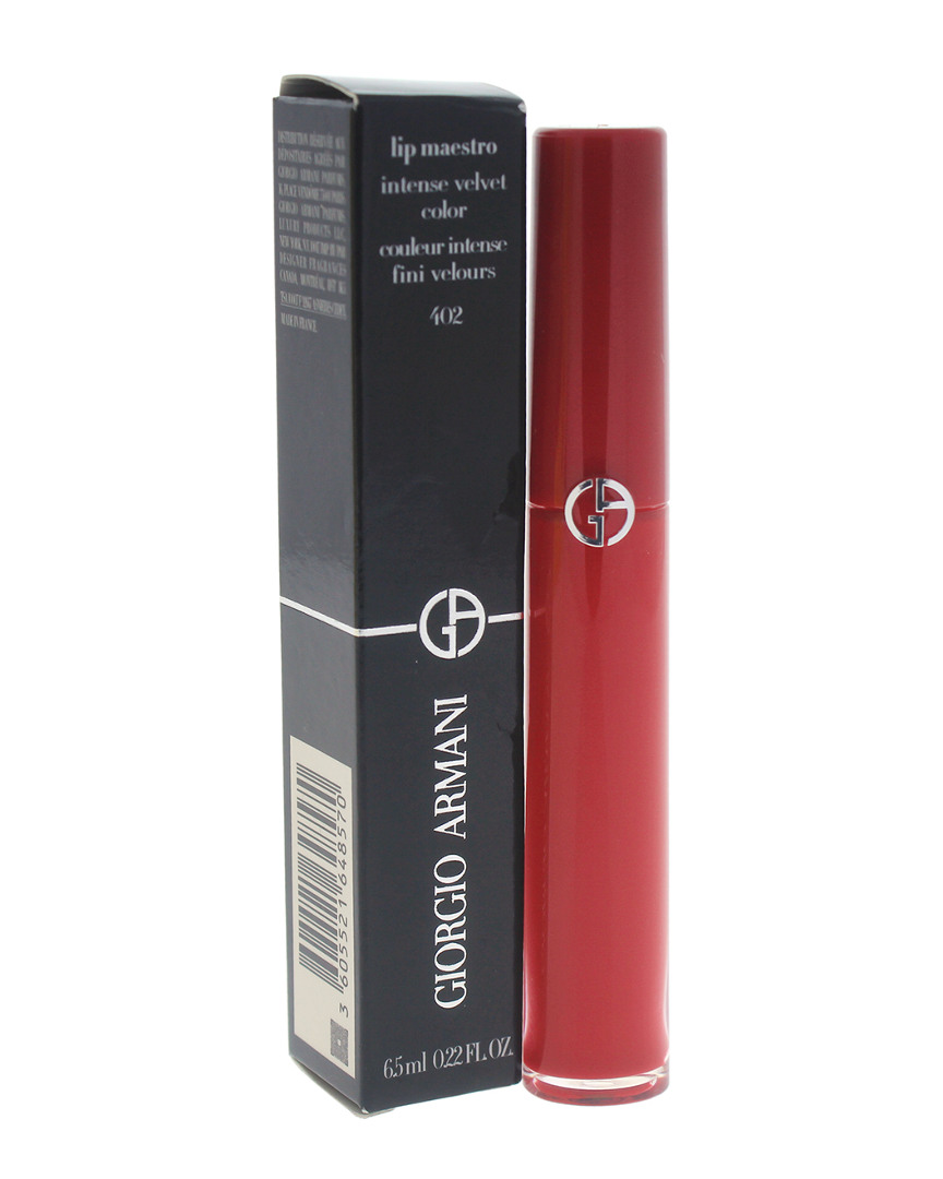 Giorgio Armani Women's 0.22oz Chinese Lacquer Lip Maestro Intense Velvet Color