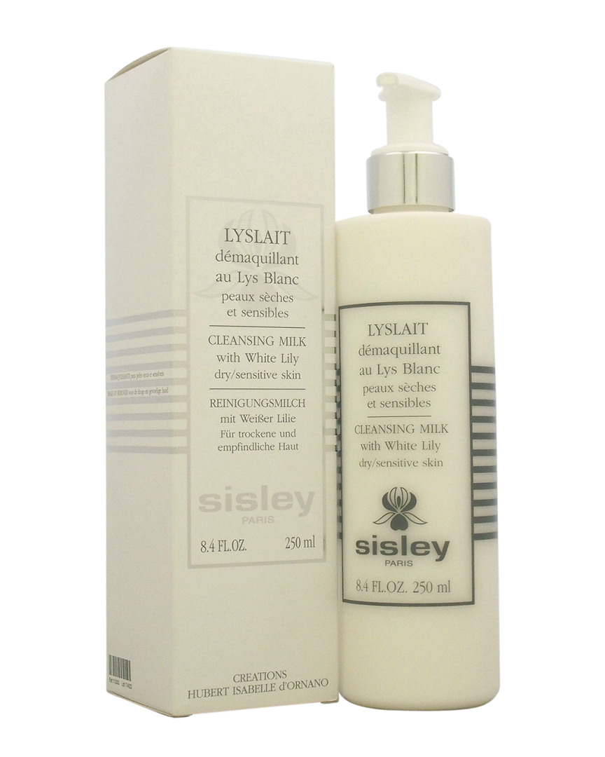 Sisley Paris 8.4oz Cleansing Milk With White Lily - Dry Sensitive Skin