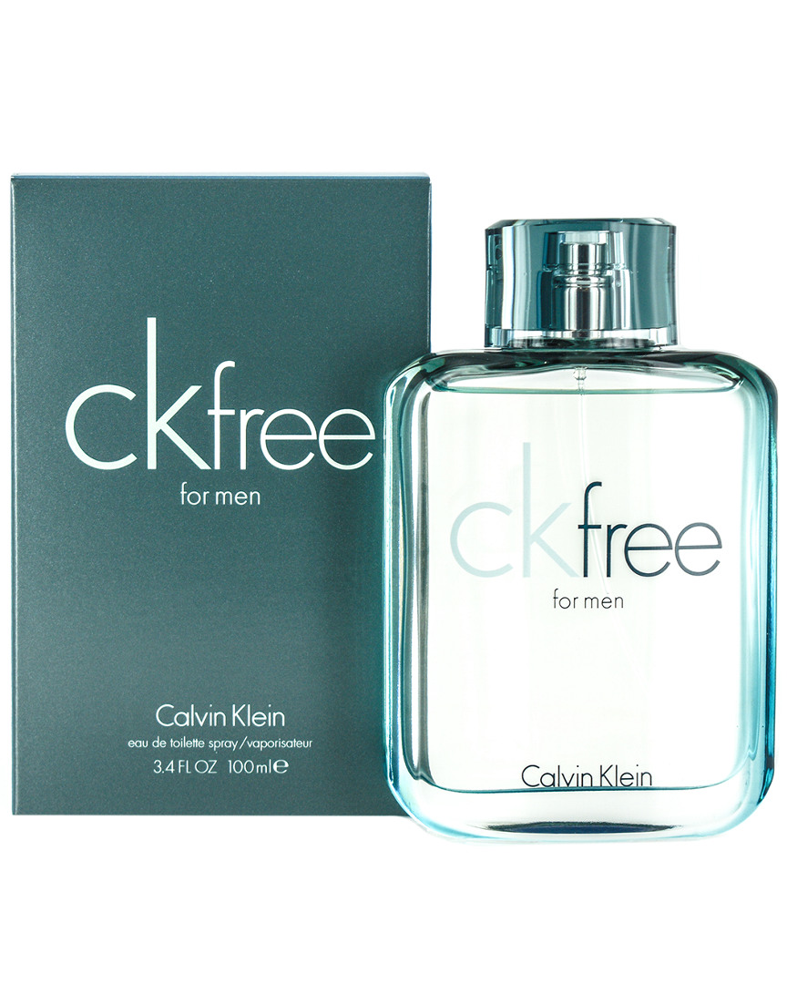 Calvin Klein Men's Ck Free 3.4oz Edt Spray