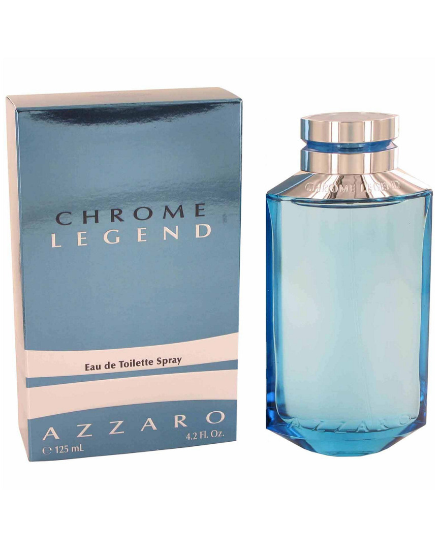 Shop Azzaro Men's Chrome Legend 4.2oz Eau De Toilette Spray In Multicolor