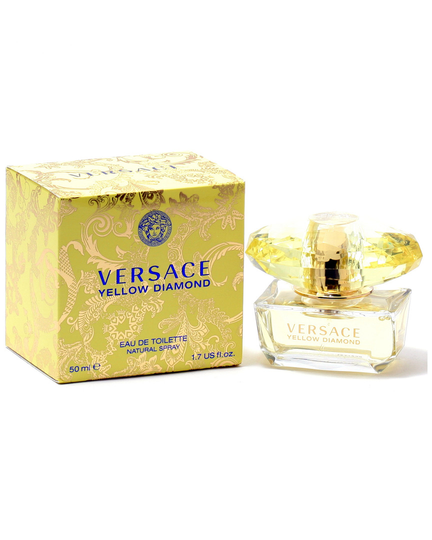 Versace Women's Yellow Diamond 1.7oz Eau De Toilette Spray In Multicolor