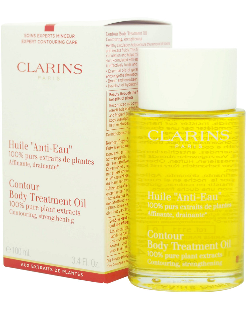 Clarins 3.4oz Body Treatment Oil Contouring In Multicolor