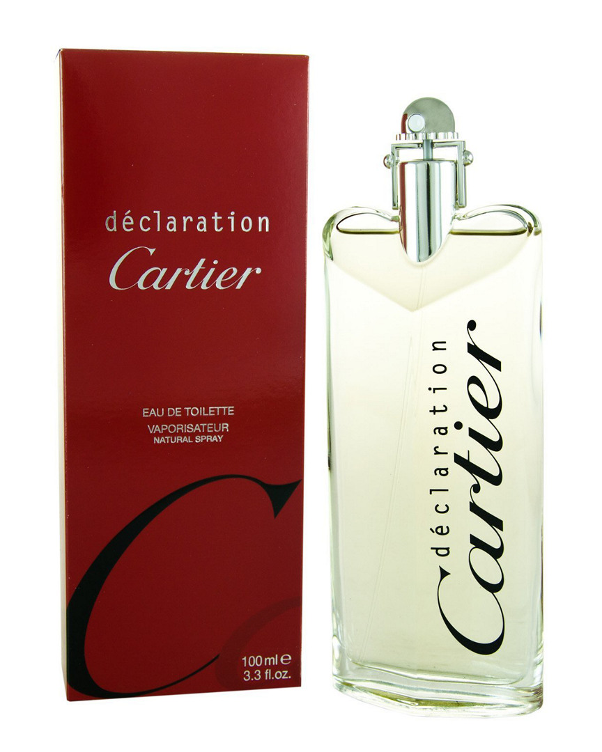 Cartier Men's Declaration 3.3oz Eau De Toilette Spray In Multicolor
