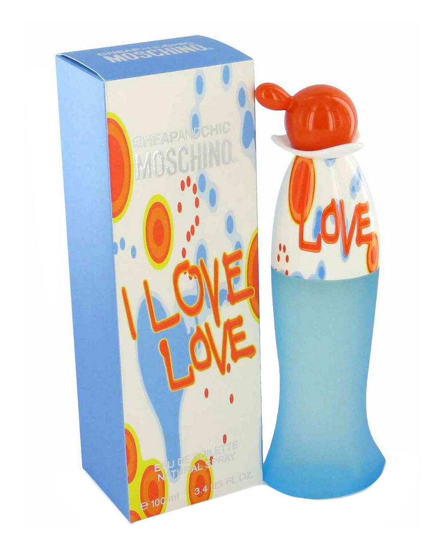Shop Moschino Women's I Love Love  3.4oz Eau De Toilette In Multicolor