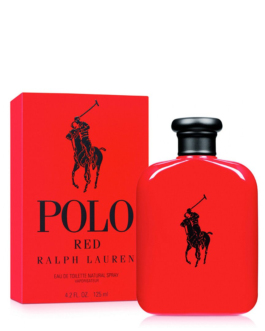 Ralph Lauren Men's Polo Red 4.2oz Eau De Toilette Spray In Multicolor