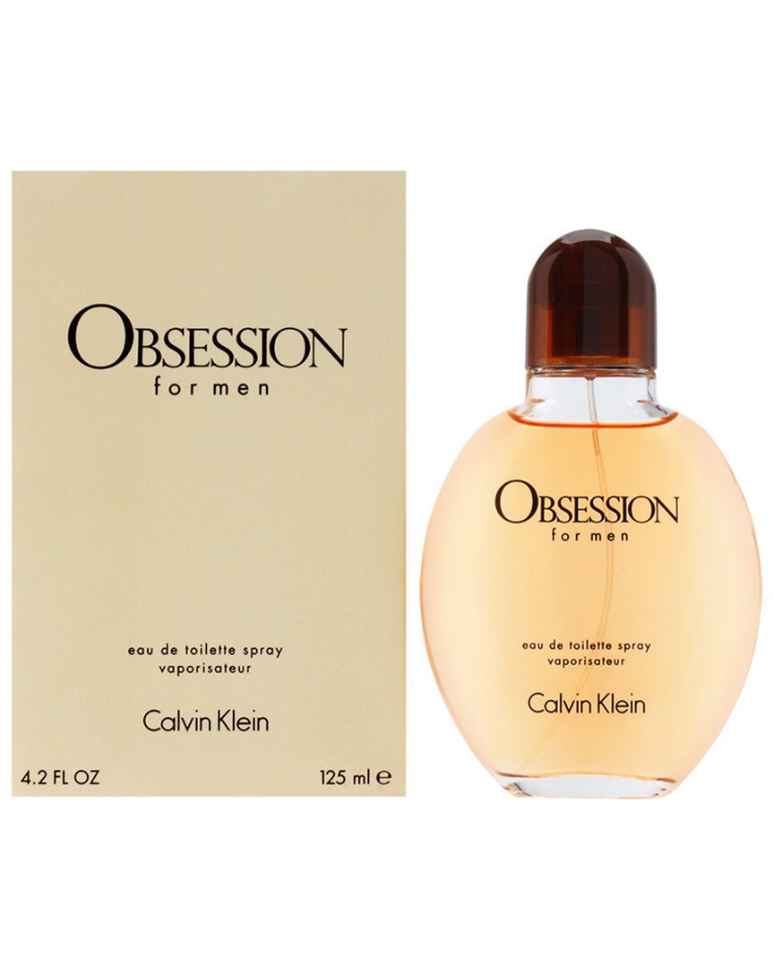 Calvin Klein Men's Obsession 4oz Eau De Toilette Spray