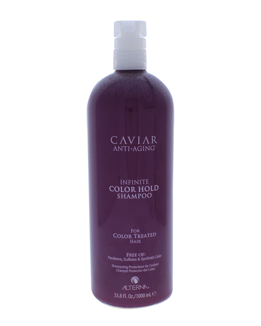 Alterna 33.8oz Caviar Anti-aging Infinite Color Hold Shampoo In Burgundy