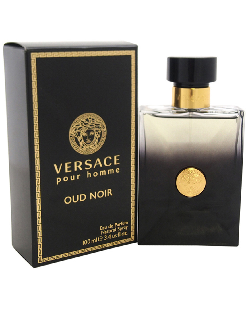 Versace Men's Oud Noir 3.4oz Eau De Parfum Spray