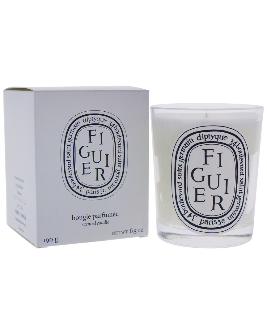 Diptyque Figuier Scented Candle In White