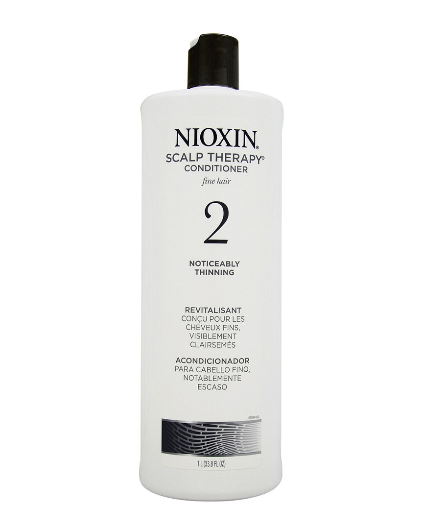 Nioxin 33.8oz System 2 Scalp Therapy Conditioner For Fine Natural Noticeably Thinning Hair
