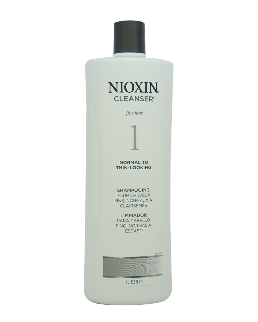 Nioxin 33.8oz System 1 Cleanser For Fine Natural Normal - Thin Looking Hair