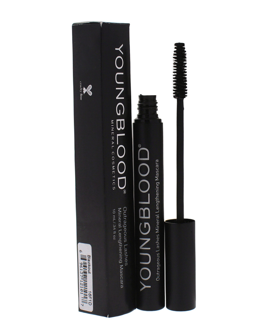 Youngblood 0.34oz Blackout Outrageous Lashes Mineral Lengthening Mascara
