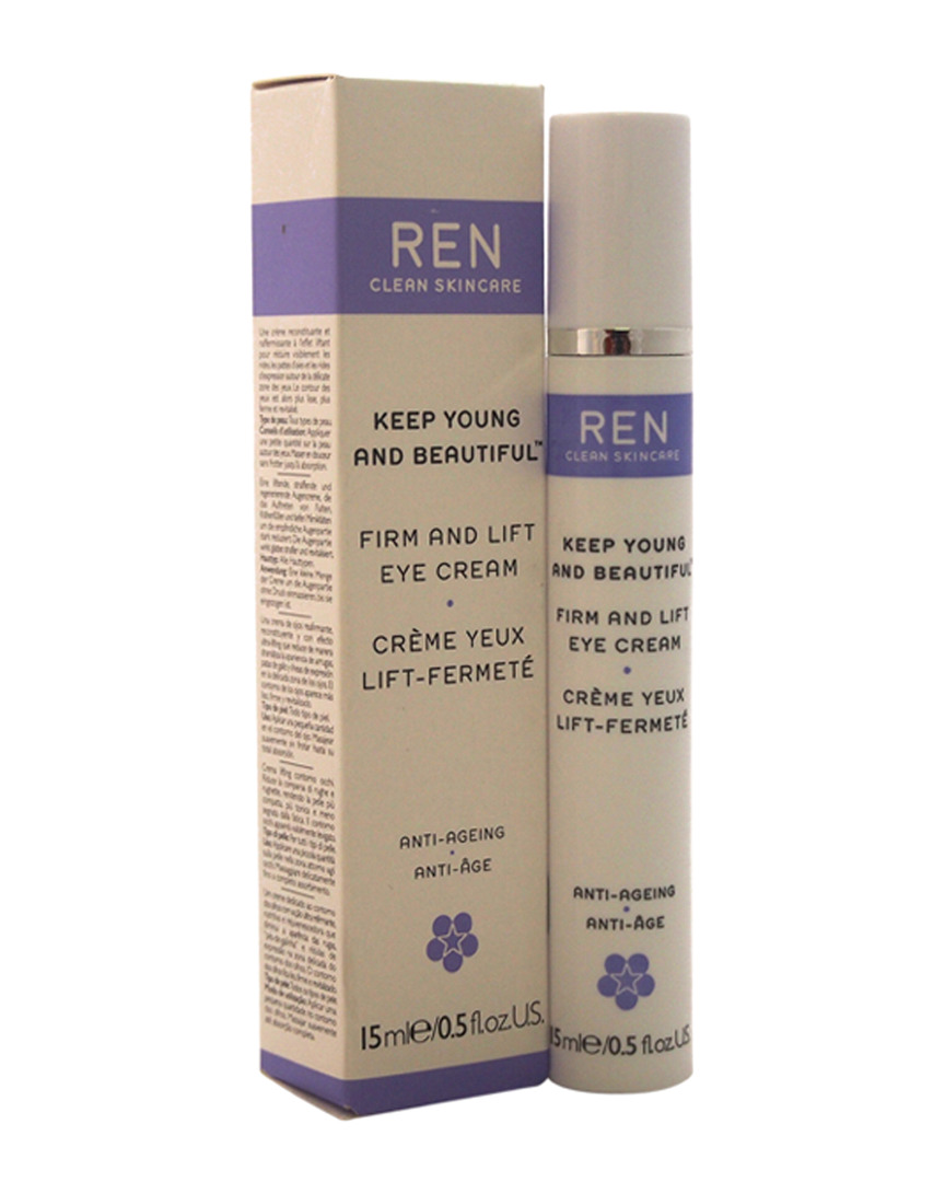 Ren Unisex .5oz Keep Young And Beautiful Firm & Lift Eye Cream In White