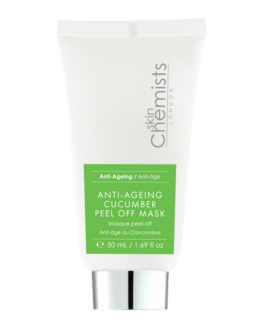 Skin Chemists Anti-ageing Cucumber Peel Off Mask 50ml In White