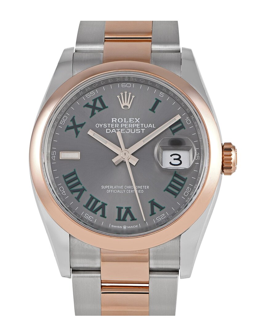 Heritage Rolex Rolex Unisex Datejust Watch, Circa 2023 (authentic ) In Metallic