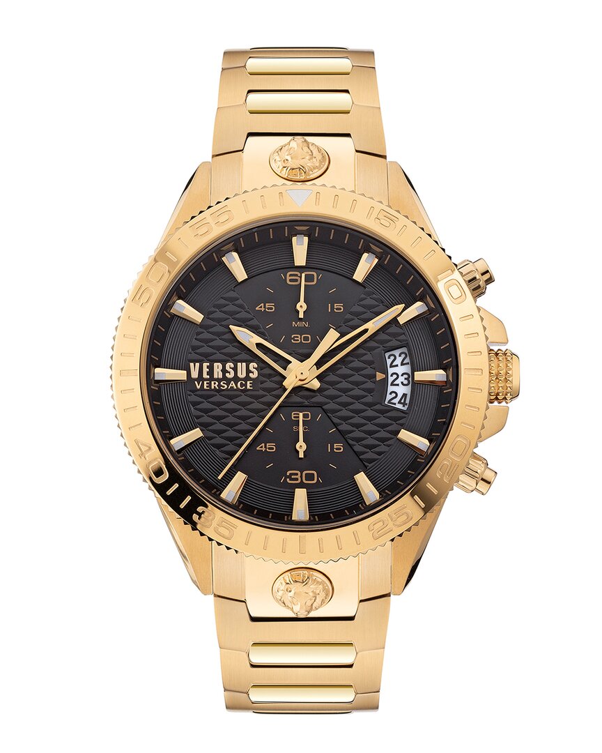 Versus By Versace Griffith Watch In Gold
