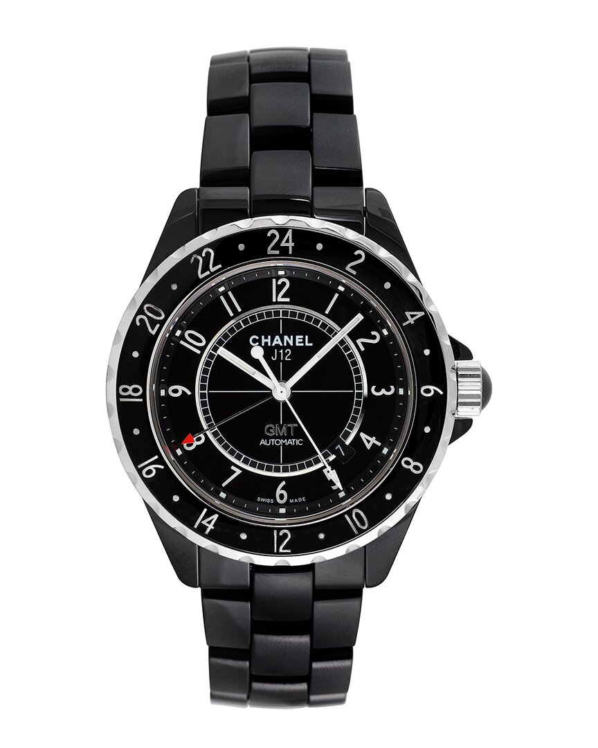 Pre-owned Heritage Chanel Chanel Men's J12 Gmt Watch | ModeSens