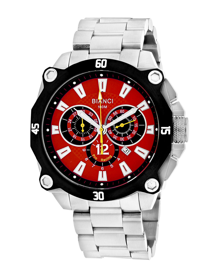 Roberto Bianci Men's Red Dial Watch