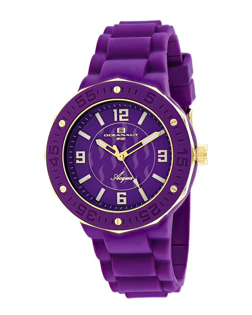 Oceanaut Women's Acqua Watch In Purple