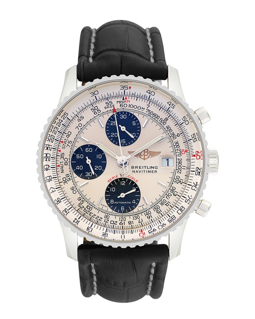 Pre-owned Breitling Men's Navitimer Fighters Chrono Watch, Circa 2000's (authentic Pre-  Loved)