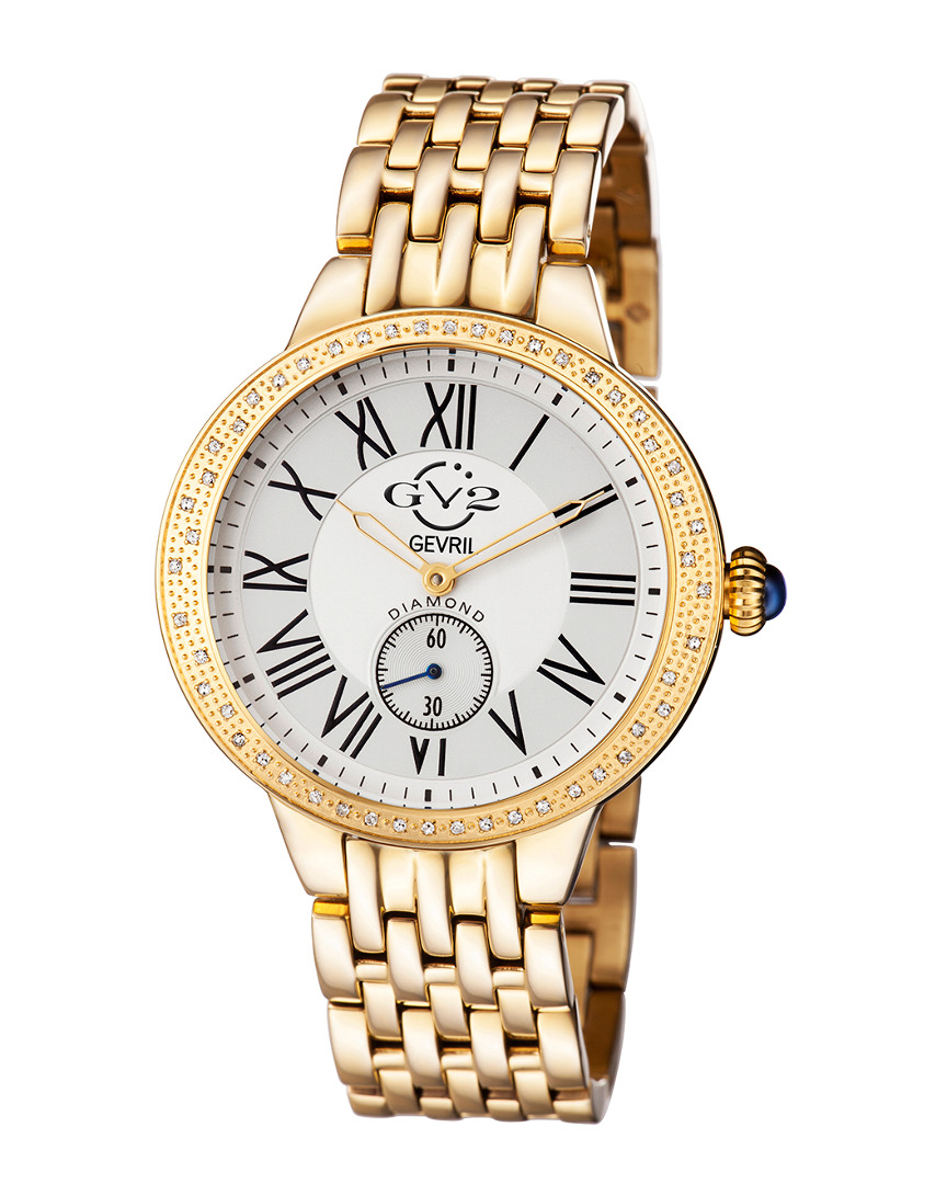 Gv2 Womens Astor Swiss Quartz Diamond Bracelet Watch