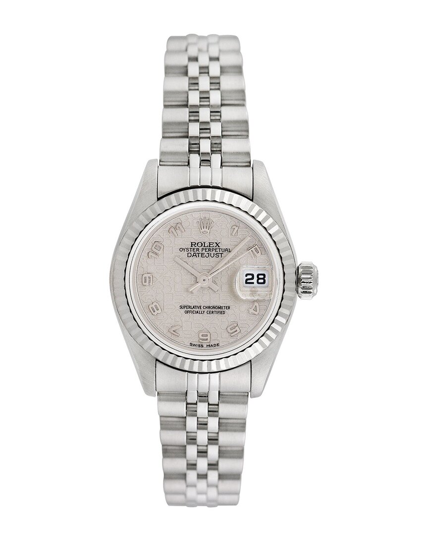 Heritage Rolex Rolex Women's Datejust Watch, Circa 2000s (authentic )