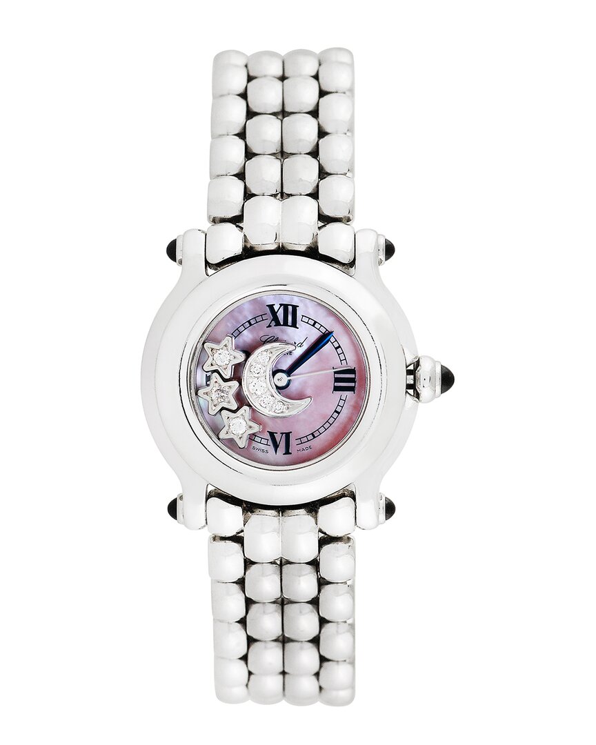 Chopard Women's Happy Sport Diamond Watch, Circa 2000s (authentic )
