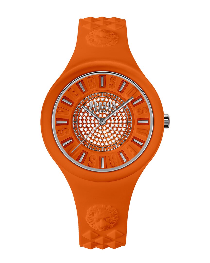 Versus Versace Fire Island Crystal Strap Watch Versus Versace Womens Watches | Direct Luxury main image 3