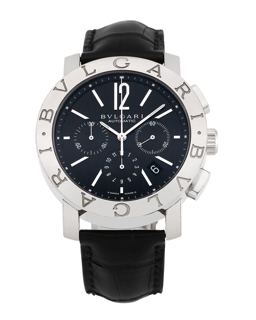 Bvlgari Bulgari Men's  Chronograph Watch, Circa 2000s (authentic )