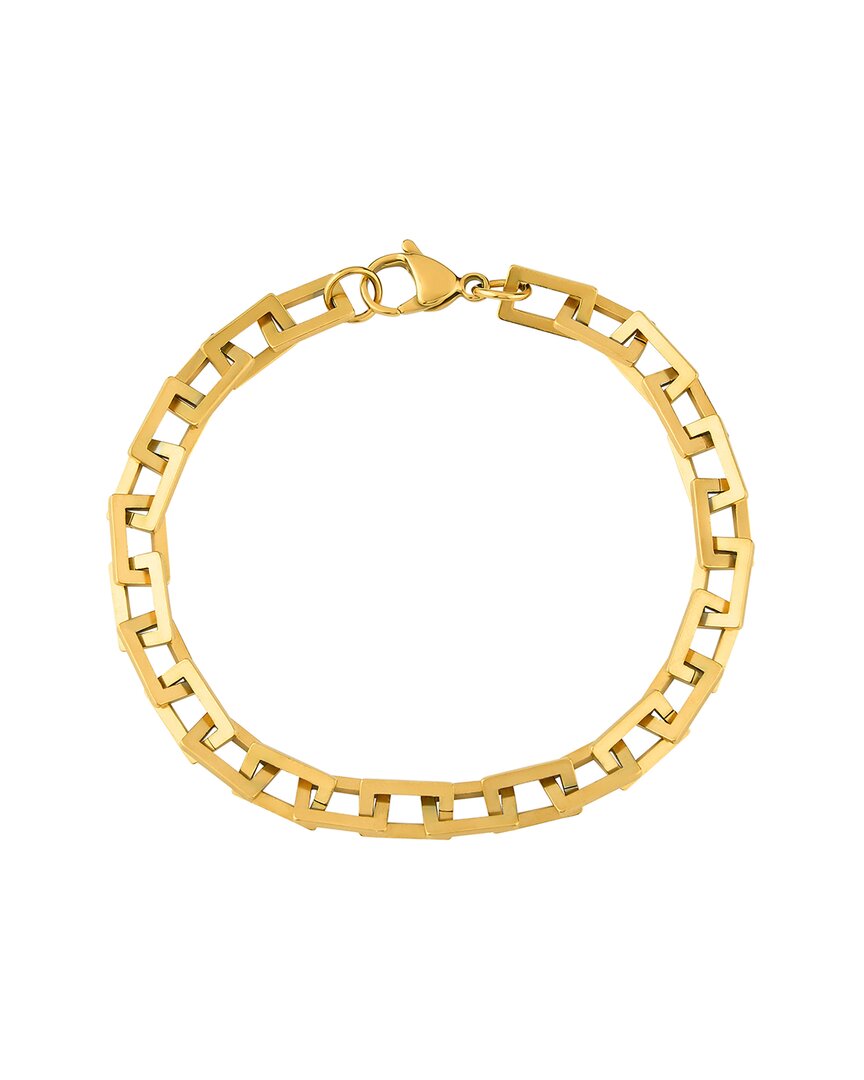 London Fog Unisex Square Link Bracelet