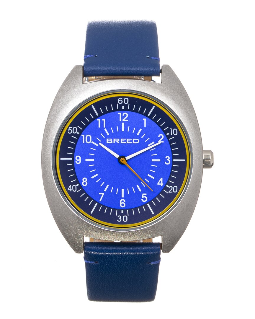 Breed Victor Quartz Blue Dial Men's Watch Brd9203 In Blue / Silver