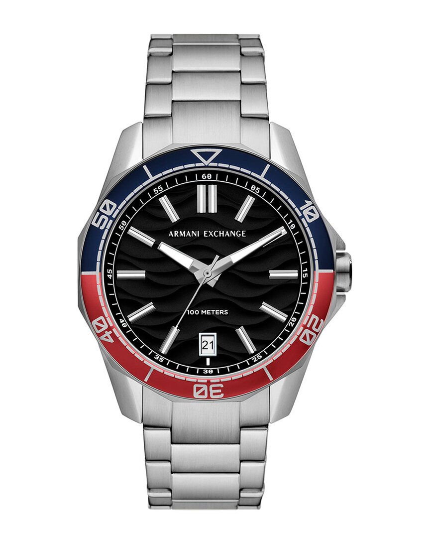 Armani Exchange Men's Classic Black Dial Watch