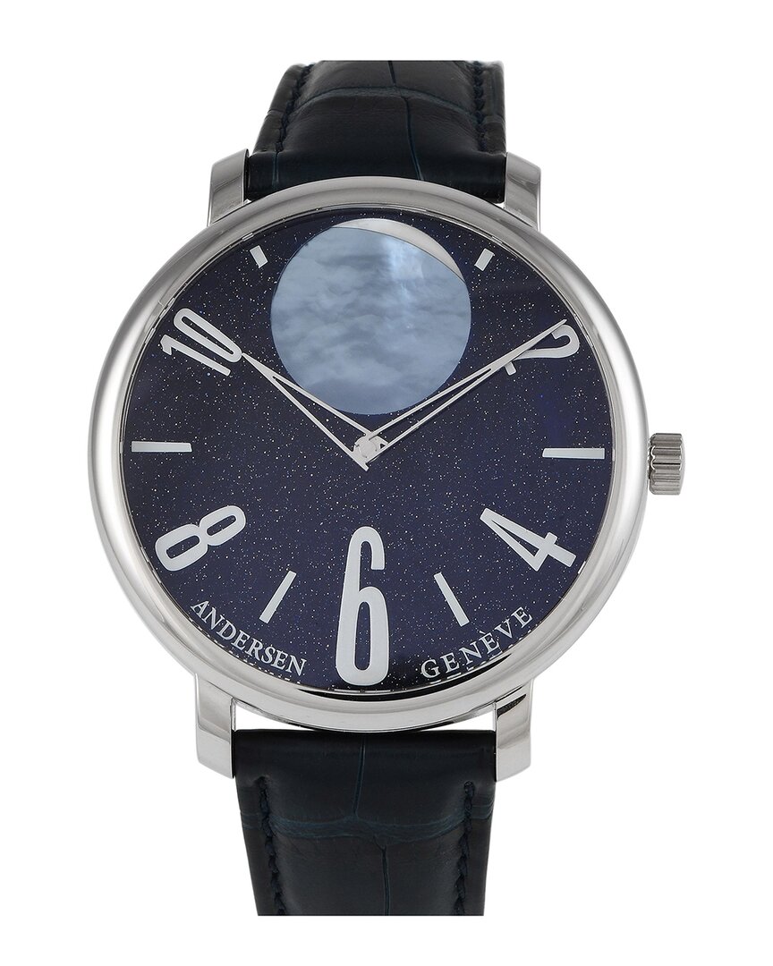 Andersen Geneve Men's Kamar The Moon Watch (authentic )