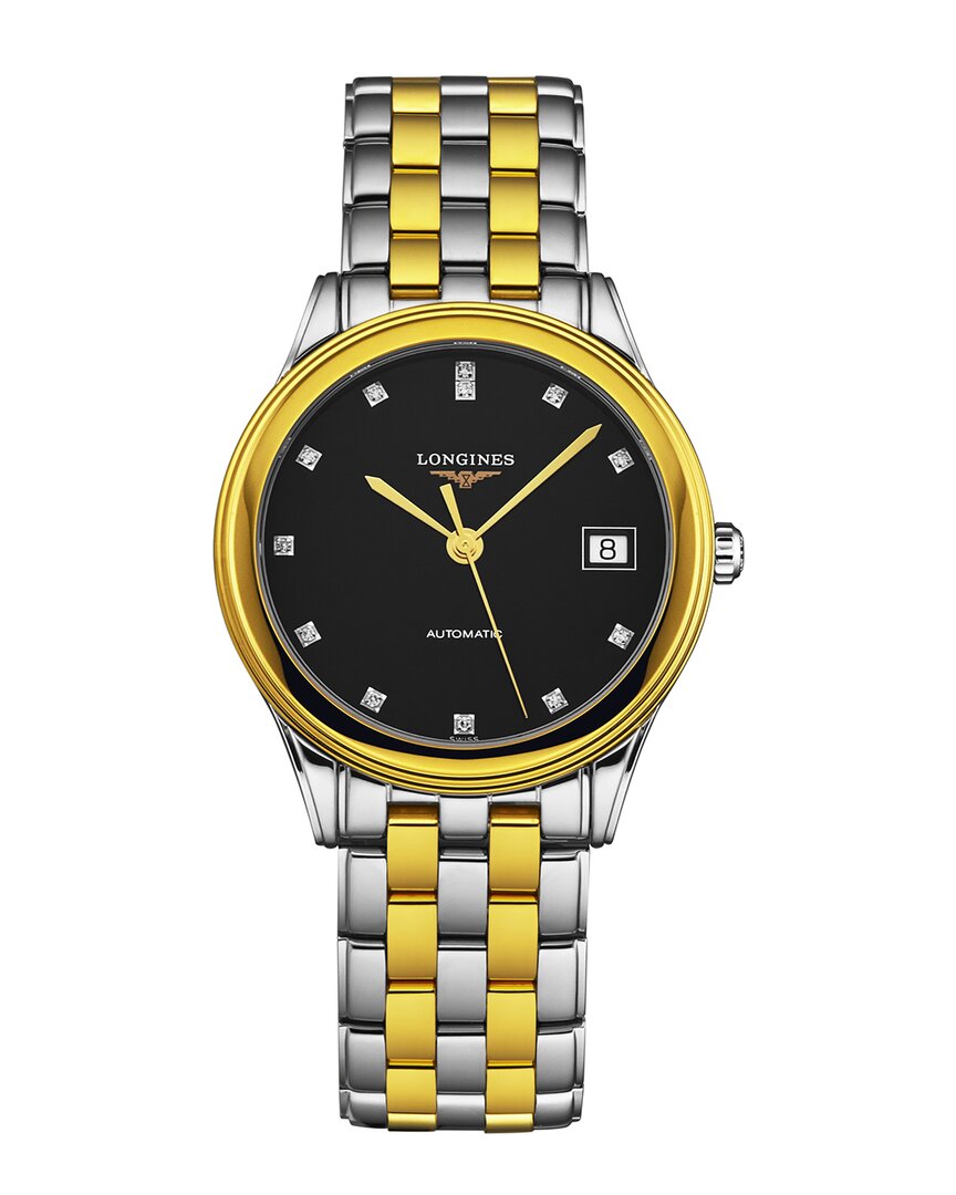 Longines Men's Flagship Diamond Watch, Circa 2020s