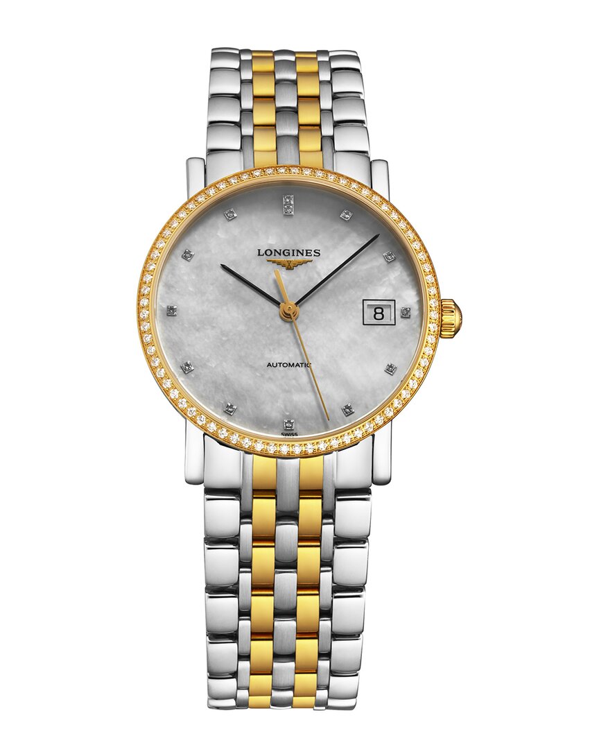 Longines Women's Elegant Diamond Watch, Circa 2020s
