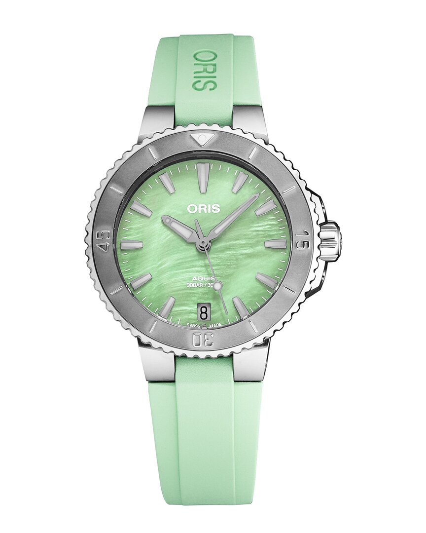 Oris Women's Aquis Watch, Circa 2020s