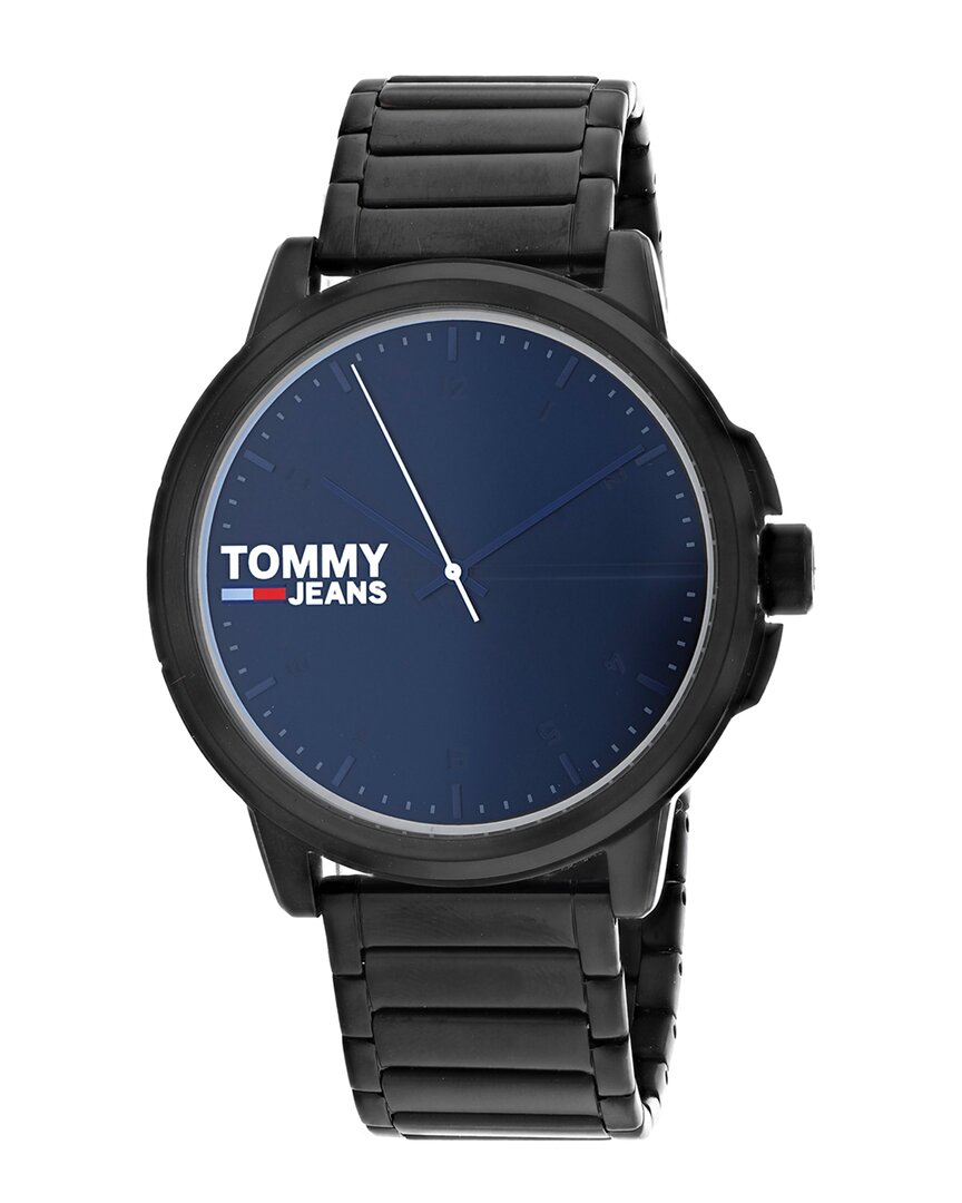 Tommy Hilfiger Jeans Quartz Grey Dial Mens Watch 1791678