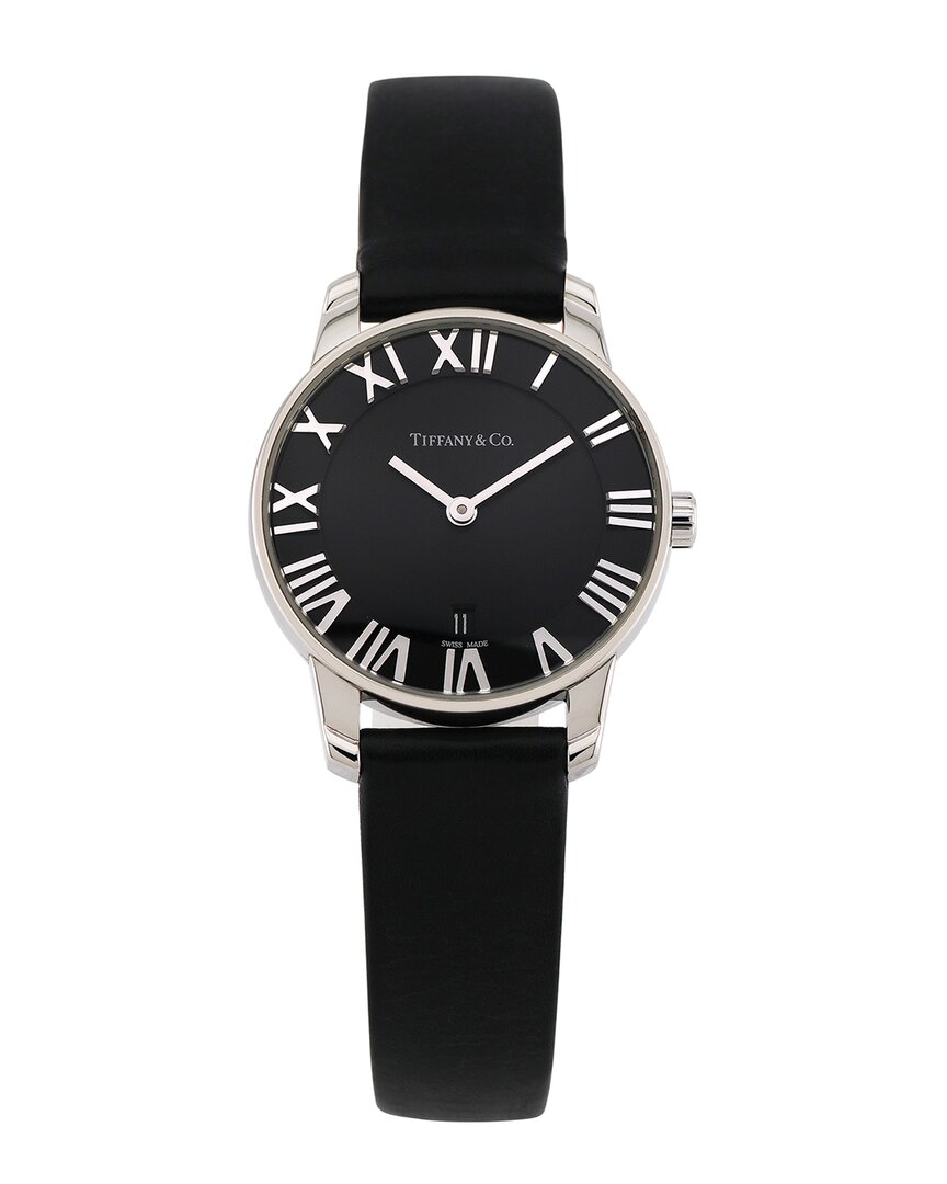Tiffany & Co . Women's Atlas 2-hand Watch, Circa 2000s (authentic )