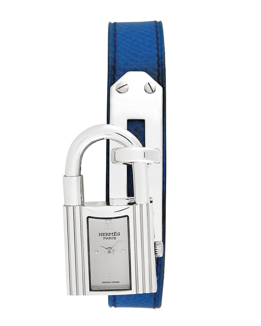Pre-owned Hermes Hermès Women's Kelly Lock Watch, Circa 2000s (authentic )