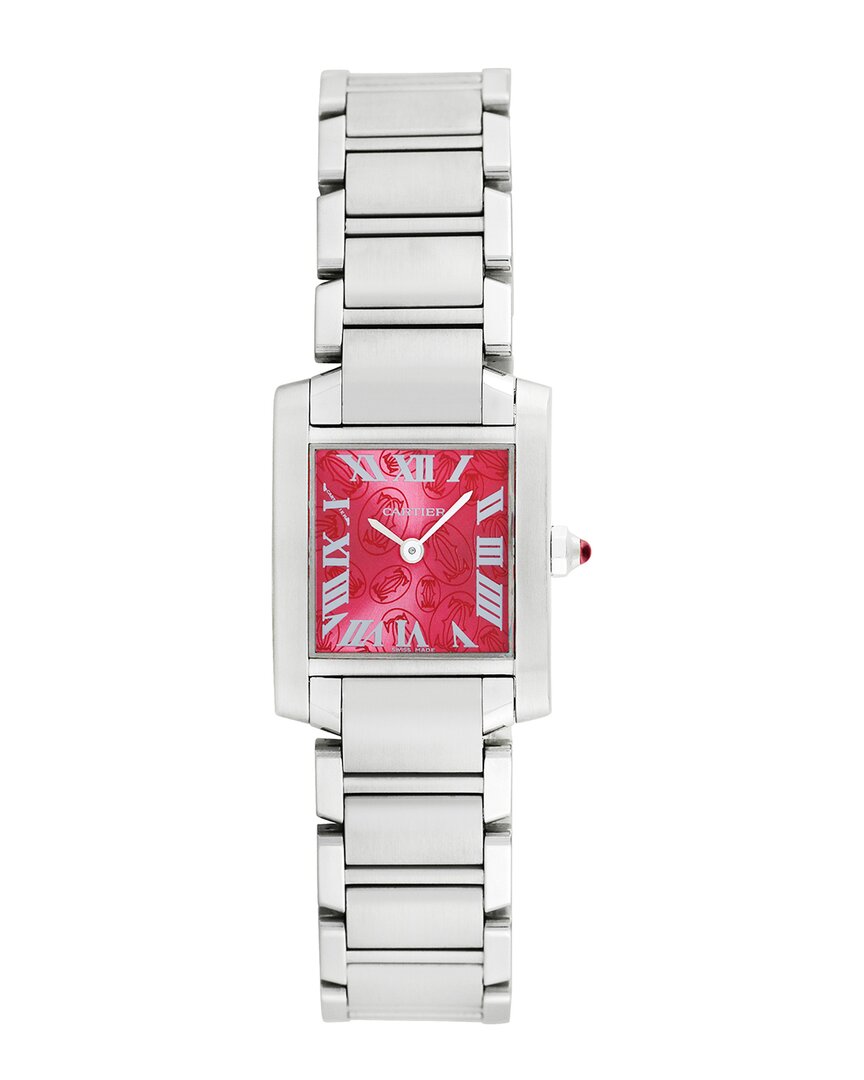 Shop Cartier Women's Tank Francaise Watch, Circa 2000s (authentic Pre-loved)