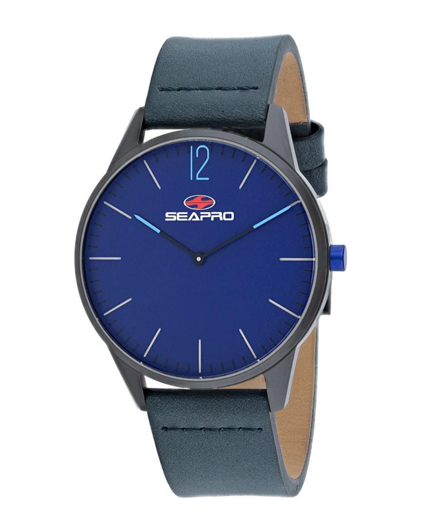 Shop Seapro Dnu 0 Units Sold  Men's Black Hole Watch