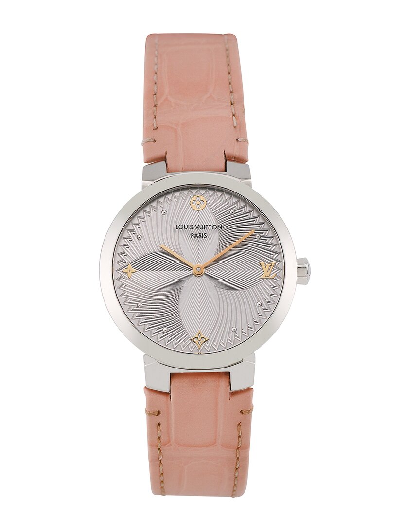 Pre-owned Louis Vuitton Women's Tambour Watch, Circa 2000's (authentic )
