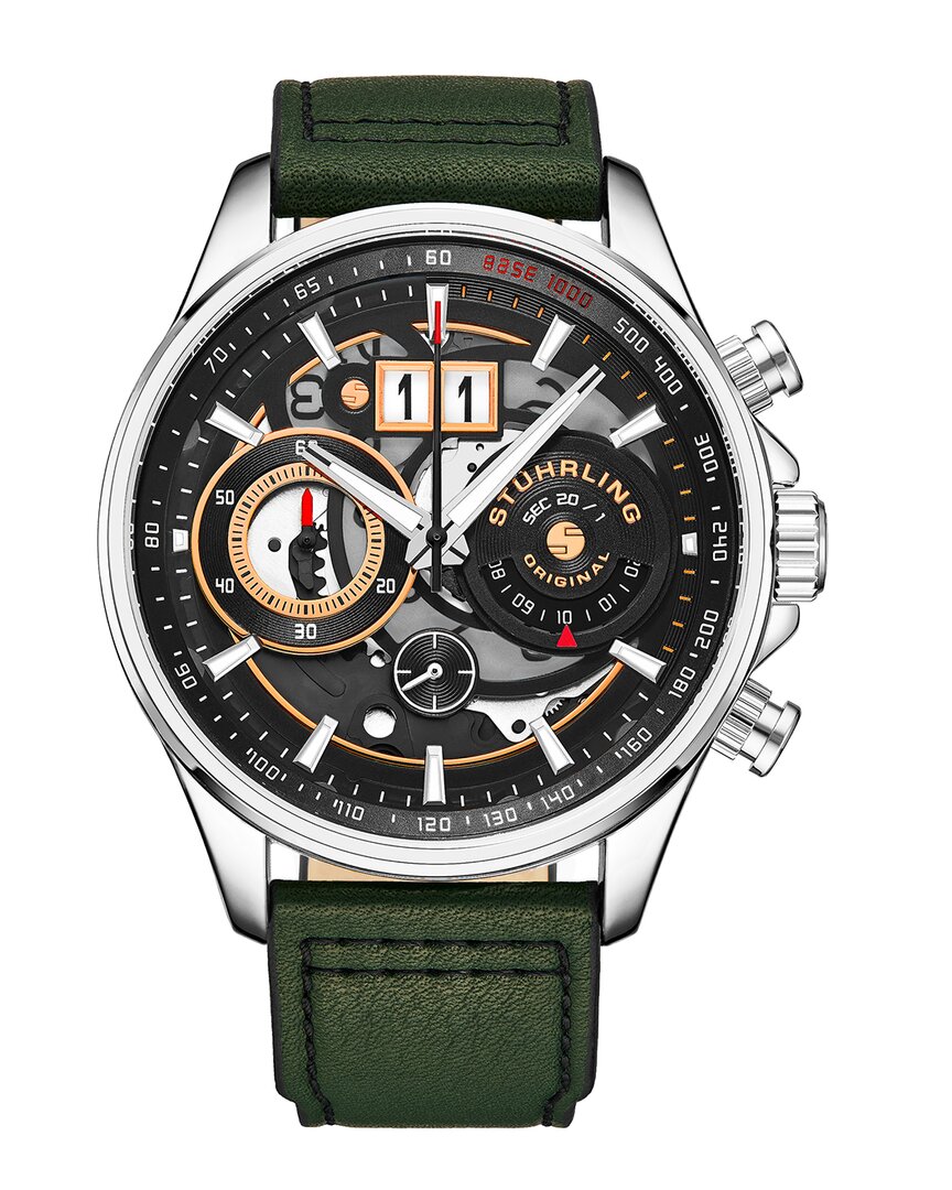 Stuhrling Original Dnu 0 Units Sold  Men's Aviator Watch