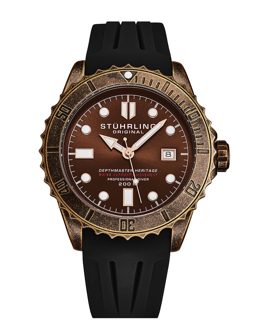 Stuhrling Original Dnu 0 Units Sold  Men's Aquadiver Watch