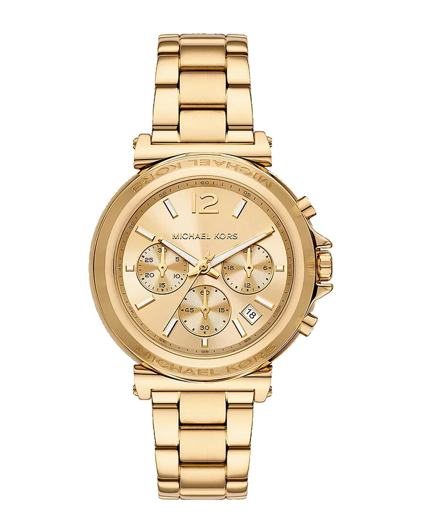 Michael Kors Oversized Maren Gold-tone Watch