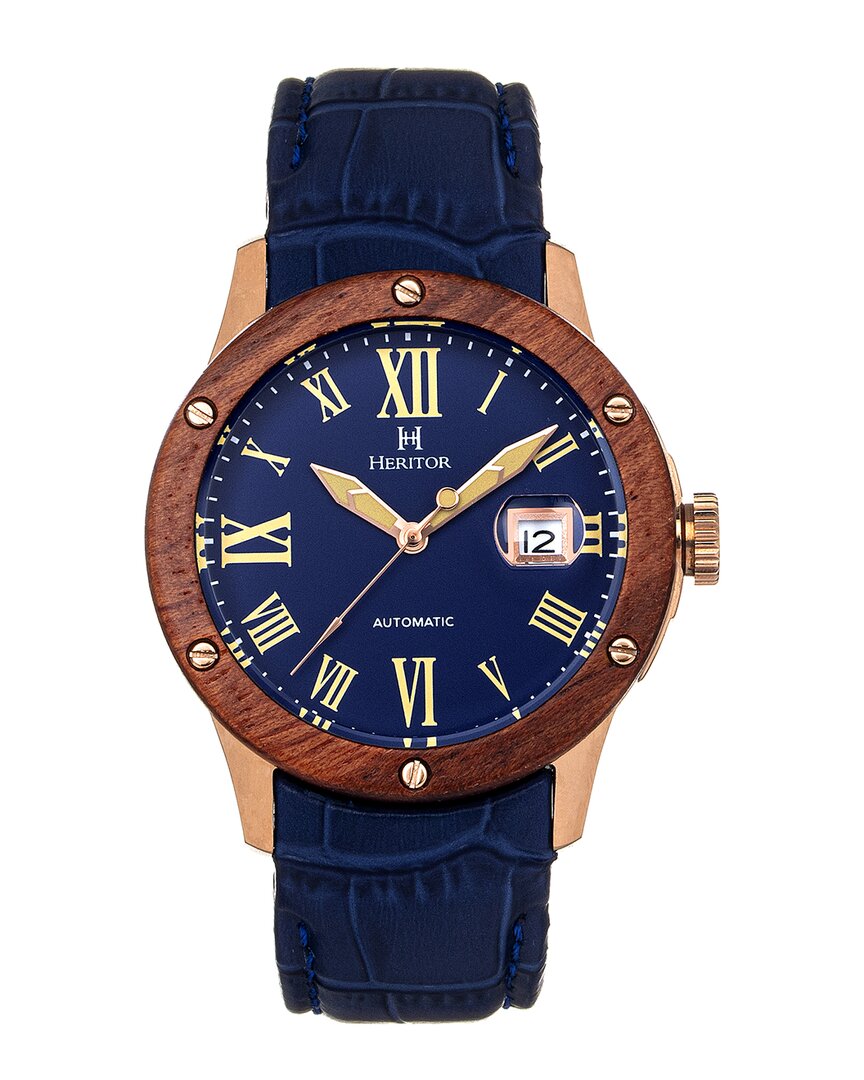 Heritor Automatic Men's Everest Watch In Blue